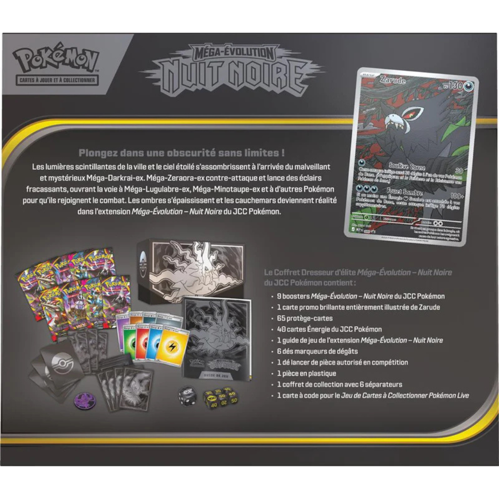 Pokémon ETB ME05 Nuit Noire