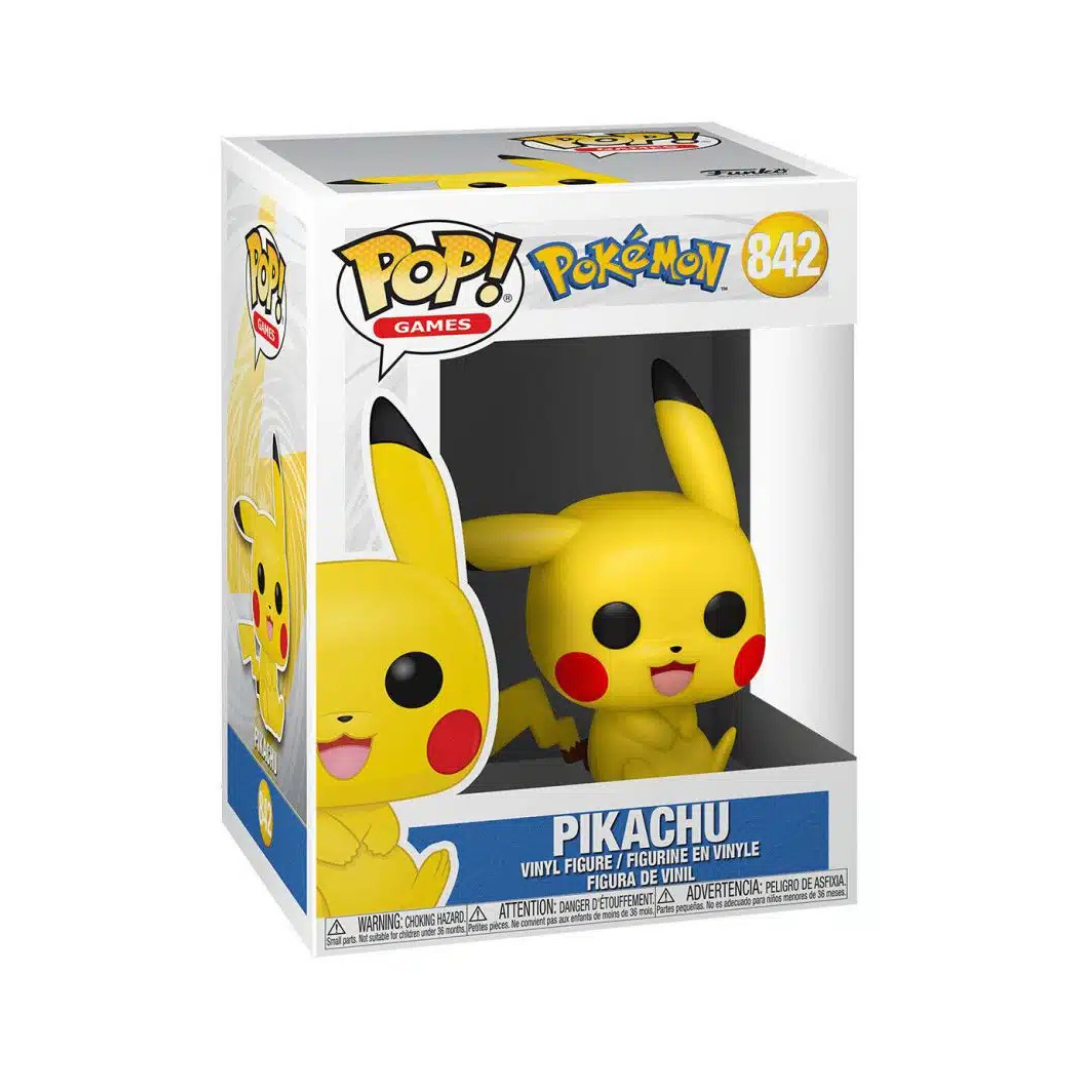 Pokémon Figurine Funko Pop! N°842 - PIKACHU