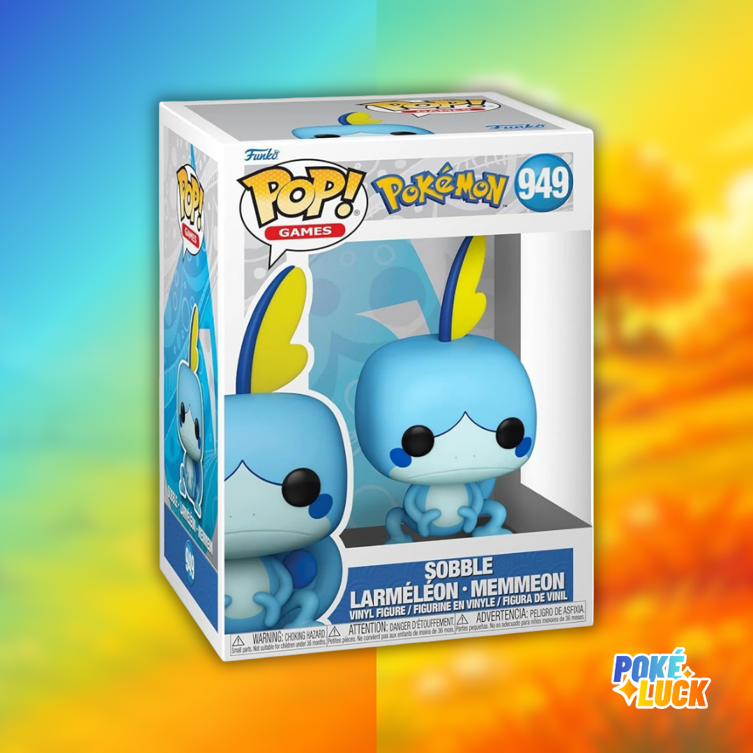 Larméléon : « Figurine Funko Pop! Pokémon Larméléon n°949 dans sa boîte à fenêtre