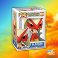 Braségali : « Figurine Funko Pop! Pokémon Braségali n°983 dans sa boîte à fenêtre