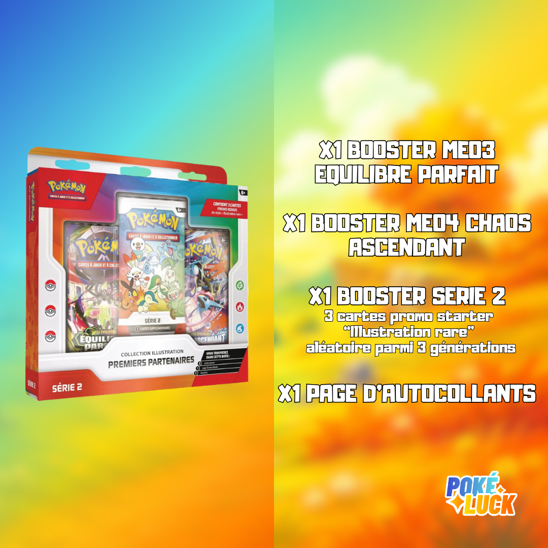 Pokémon Coffret Premiers Partenaires - Série 2